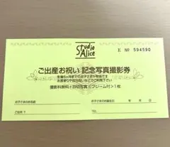 2026年最新】スタジオアリス撮影無料券の人気アイテム - メルカリ