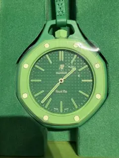 即日発送【新品】オーデマピゲ×スウォッチ RoyalPop GreenEight - メルカリ