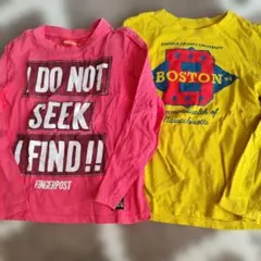 美品　長袖　Tシャツ　130センチ　2枚セット
