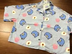 超激レア タキシードサム 桃柄 開襟シャツ シャツ アロハシャツ 半袖 ブラウスのサムネイル
