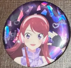 アイカツ サイバーミュージック 缶バッジ 紫吹蘭 - メルカリ