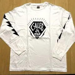 CALEE_LIGHTNING SLEEVE PRINT L/S T-SHIRT