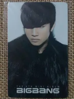 BIGBANG MINI4 CD カード　T.O.P BIGBANG MINI4 韓国盤 TOP トレカ YGファミリー - メルカリ
