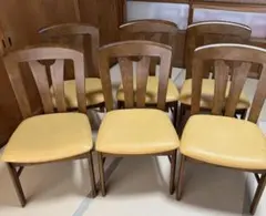 (引き取り限定) カリモク木製ダイニングチェア 6脚セット 引き取り限定) カリモク木製ダイニングチェア 6脚セット - メルカリ