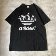 United Athle ユナイテッドアスレ　アディダス　Tシャツ　半袖　黒