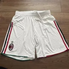 ACミラン adidas ハーフパンツ ホワイト