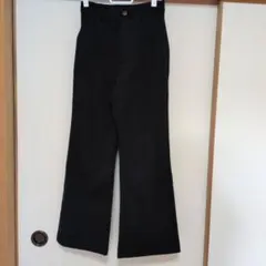 レディース パンツ スラックス S ブラック