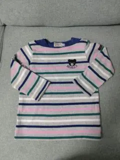 ミキハウス　ダブルビー　長袖　カットソー　80