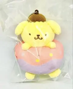 ポムポムプリン マスコット ドーナツ サンリオ当りくじ ポムポムプリン当りくじ