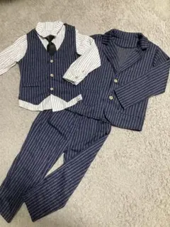 入学式　男の子　120 フォーマルスーツセット