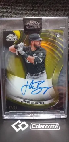 Jake Burger Chrome Black RCAuto 37/50