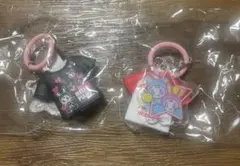 メゾピアノ Tシャツめじるしチャーム　2種セット　ガチャ