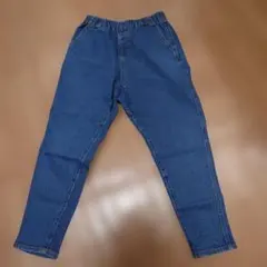 ウエストゴム デニムパンツ　ゆったりサイズ