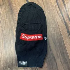 Supreme New Era Box Logo ブラック フリー　ニット帽