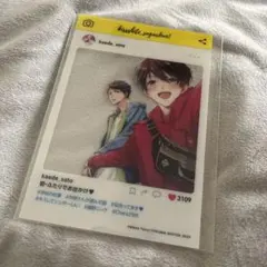 鯛野ニッケ先生 SNS風クリアカード