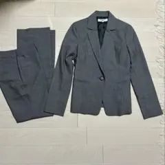 【美品】NATURAL BEAUTY BASIC パンツスーツ Mサイズ グレー