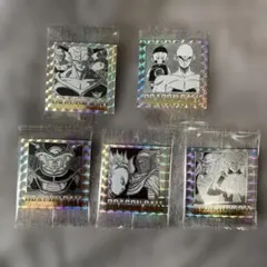 ドラゴンボール 40周年記念 ウエハース シール ５枚セット