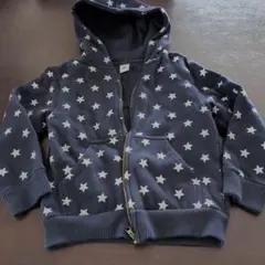 PETIT BATEAU 星柄フード付きジャケット 114cm
