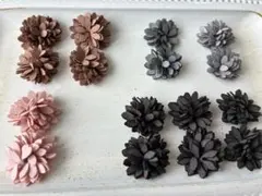 アクセサリーパーツ ハンドメイド素材 no.16 花 5色 16個