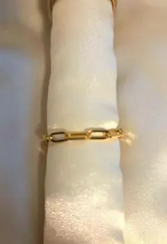Urin　Mal. K18 ペーパークリップリング Sサイズ Urin様 専用 Mal. K18 ペーパークリップリング Sサイズ - メルカリ