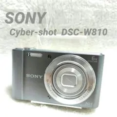 美品✨SONY Cyber-shot DSC-W810 シルバー グレー…のサムネイル