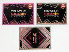 レッドブル　ロゴカード　3枚セット【TOPPS F1 Turbo Attax】