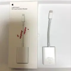 Apple純正 Lightning SDカードリーダー