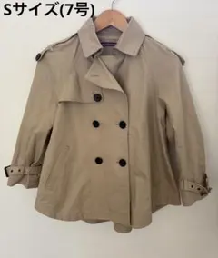 COMPTOIR DES COTONNIERS ショートトレンチコート ベージュのサムネイル