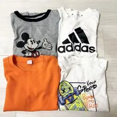 キッズ 半袖Tシャツ 4枚セット まとめ売り