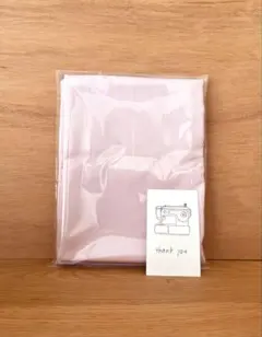 綿100%枕カバー　ライトピンク