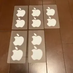 Appleロゴ ステッカー 5枚セット