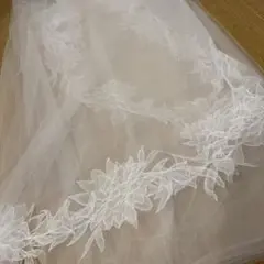 THE TREAT DRESSING ベール　刺繍　80×250 ロングベール トリートドレッシング購入 公式通販