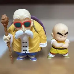 亀仙人　クリリン　ソフビのサムネイル