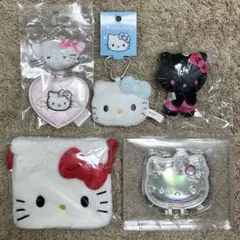キティ ハローキティ ミラー 巾着 エンゼルキティ ガチャガチャ