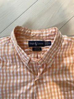 polo ralph lauren 90s ギンガムチェックシャツ