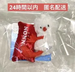 【オンクレ獲得品】パペットスンスン おやすみピローマスコット ノンノン(レッド)