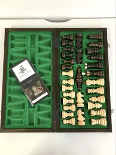木製クラシックチェスセット