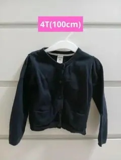 子供服 カーターズBlack ポケット付きカーディガン 4T 100cm