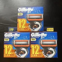 未使用品　 Gillette プログライド 5+1 替え刃 12個入り2箱セット Gillette プログライド 5+1 替刃 12個入 大容量パック - メルカリ