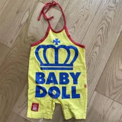 BABY DOLL ロンパース イエロー