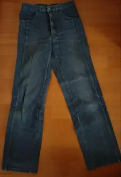 ダークブルー ストレートデニム
