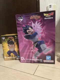 ドラゴンボール一番くじ　バトルスペクタクル　B賞孫悟飯　D賞ベジータ　フィギュアのサムネイル