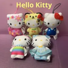 【マックハッピーセット】50周年Hello Kittyストラップ5体セット
