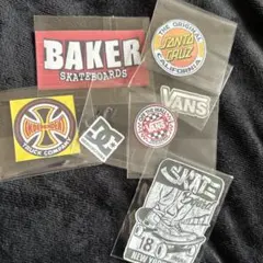 スケートボード　ロゴ　印刷物