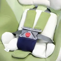 チャイルドシート 股ベルトカバー ネイビー