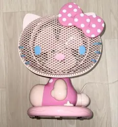ハローキティ クリップ＆パーソナル扇風機 日焼けキティ サンリオ ハローキティ クリップ&パーソナル扇風機 日焼けキティ 首