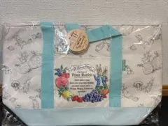 ピーターラビット 麻風　【保冷】トートショッピングバッグ