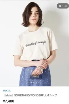 【Mixta】SOMETHING WONDERFUL-Tシャツ　アメリカ製のサムネイル