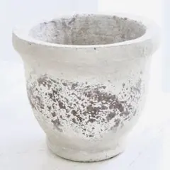 セレナ・ラウンドポットS  シャビーな　プランター　フラワーポット　新品未使用