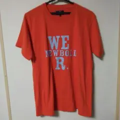 R. NEWBOLD オレンジ Tシャツ Lサイズ